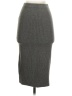 Zara Solid Gray Casual Skirt Size S - photo 1