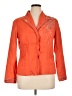 Coldwater Creek Graphic Orange Jacket Size 14 - photo 1