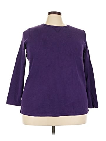 Woman Within 3/4 Sleeve T-Shirt (view 1)