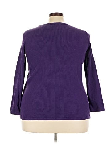Woman Within 3/4 Sleeve T-Shirt (view 2)