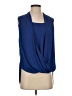 Vince Camuto 100% Polyester Blue Sleeveless Blouse Size S - photo 1