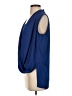 Vince Camuto 100% Polyester Blue Sleeveless Blouse Size S - photo 5
