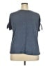 Max Studio Gray Short Sleeve T-Shirt Size 2X - photo 2