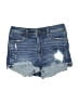 Hollister Blue Denim Shorts Size 5 - photo 1