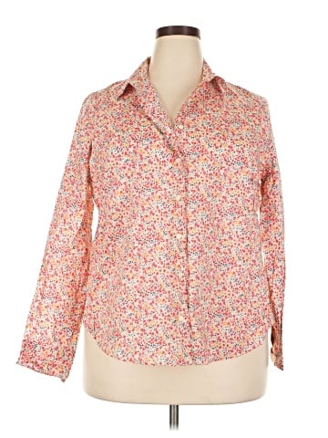 Liberty Art Fabrics for J.Crew Long Sleeve Button-Down Shirt (view 1)