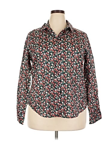 Liberty Art Fabrics for J.Crew 3/4 Sleeve Blouse (view 1)