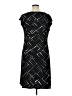 Ann Taylor Graphic Black Casual Dress Size 14 - photo 2