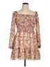 1.State 100% Polyester Floral Pink Casual Dress Size XL - photo 1