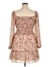 1.State 100% Polyester Floral Pink Casual Dress Size XL - photo 2