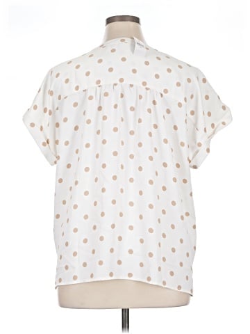 Ann Taylor Short Sleeve Blouse (view 2)