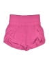 GB 100% Nylon Solid Pink Athletic Shorts Size S - photo 1