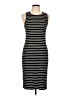 Atmosphere Stripes Black Casual Dress Size L - photo 1