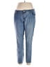 Old Navy Solid Blue Jeans Size 16 - photo 1