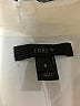 J.Crew 100% Cotton Color Block Ivory Long Sleeve Button-Down Shirt Size 6 - photo 7