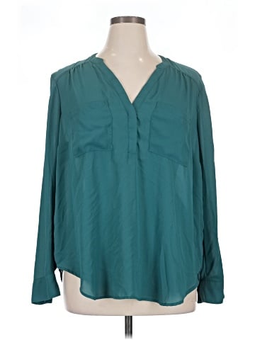 Torrid Long Sleeve Blouse (view 1)