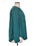 Torrid 100% Polyester Teal Long Sleeve Blouse Size 1X Plus (1) - photo 4