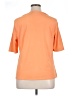 Ann Taylor Orange Short Sleeve Top Size XL - photo 2