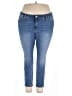 Torrid Solid Blue Jeans Size 22 Reg - photo 1