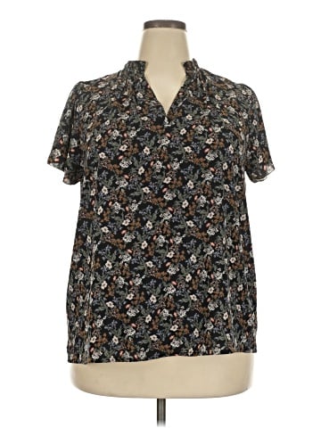 Fun2Fun Short Sleeve Blouse (view 1)