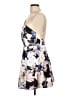Keepsake 100% Polyester Floral Blue Cocktail Dress Size L - photo 5