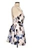 Keepsake 100% Polyester Floral Blue Cocktail Dress Size L - photo 4