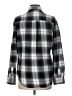 Mossimo Supply Co. Plaid Gray Long Sleeve Button-Down Shirt Size L - photo 2