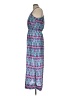 Blue Rain Print Blue Casual Dress Size L - photo 5