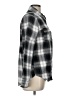 Mossimo Supply Co. Plaid Gray Long Sleeve Button-Down Shirt Size L - photo 4