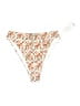 L Space Print Ivory Swimsuit Bottoms Size S - photo 1