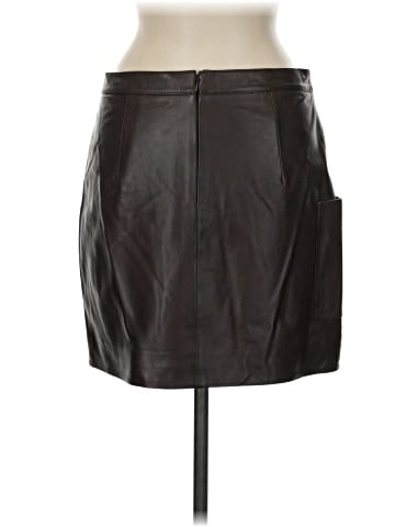 BA&SH Faux Leather Skirt (view 2)