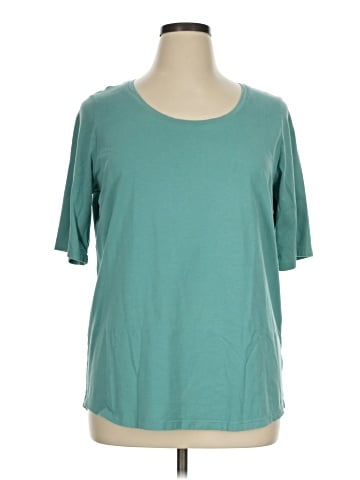 Lands' End 3/4 Sleeve T-Shirt (view 1)