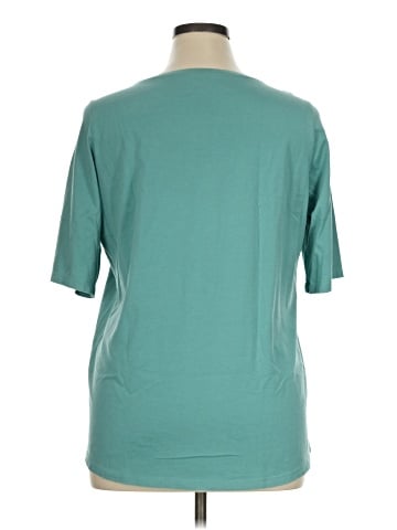 Lands' End 3/4 Sleeve T-Shirt (view 2)