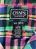Chaps 100% Cotton Plaid Green 3/4 Sleeve Button-Down Shirt Size M - photo 7