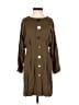 Zara Basic Brown Green Casual Dress Size XS - photo 1