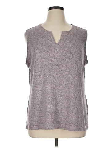 Dana Buchman Sleeveless T-Shirt (view 1)