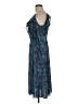 MICHAEL Michael Kors Paisley Blue Cocktail Dress Size M - photo 5
