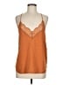 Lovestitch 100% Polyester Orange Sleeveless Blouse Size M - photo 1
