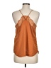 Lovestitch 100% Polyester Orange Sleeveless Blouse Size M - photo 2