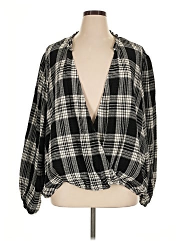 Eyeshadow Long Sleeve Blouse (view 1)