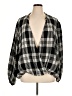 Eyeshadow Black Long Sleeve Blouse Size 1X - photo 1