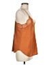 Lovestitch 100% Polyester Orange Sleeveless Blouse Size M - photo 4