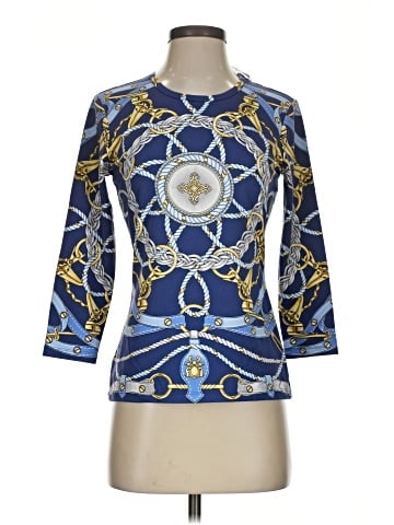 J. McLaughlin 3/4 Sleeve T-Shirt (view 1)