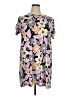 Ruby Rd. Print Purple Casual Dress Size XL (petite) - photo 1