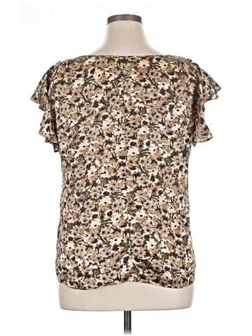 Banana Republic Short Sleeve Silk Top (view 2)