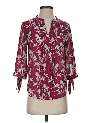 41Hawthorn 3/4 Sleeve Blouse (view 1)