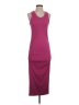 STITCHDROP 100% Polyester Solid Burgundy Casual Dress Size XS - photo 1