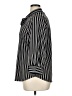 Adrianna Papell Stripes Black 3/4 Sleeve Blouse Size XL - photo 5