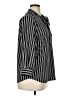 Adrianna Papell Stripes Black 3/4 Sleeve Blouse Size XL - photo 4