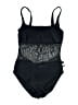 La Blanca Black Sleeveless Top Size 12 - photo 2