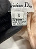 Christian Dior 100% Silk Ivory blouse Size 6 - photo 8